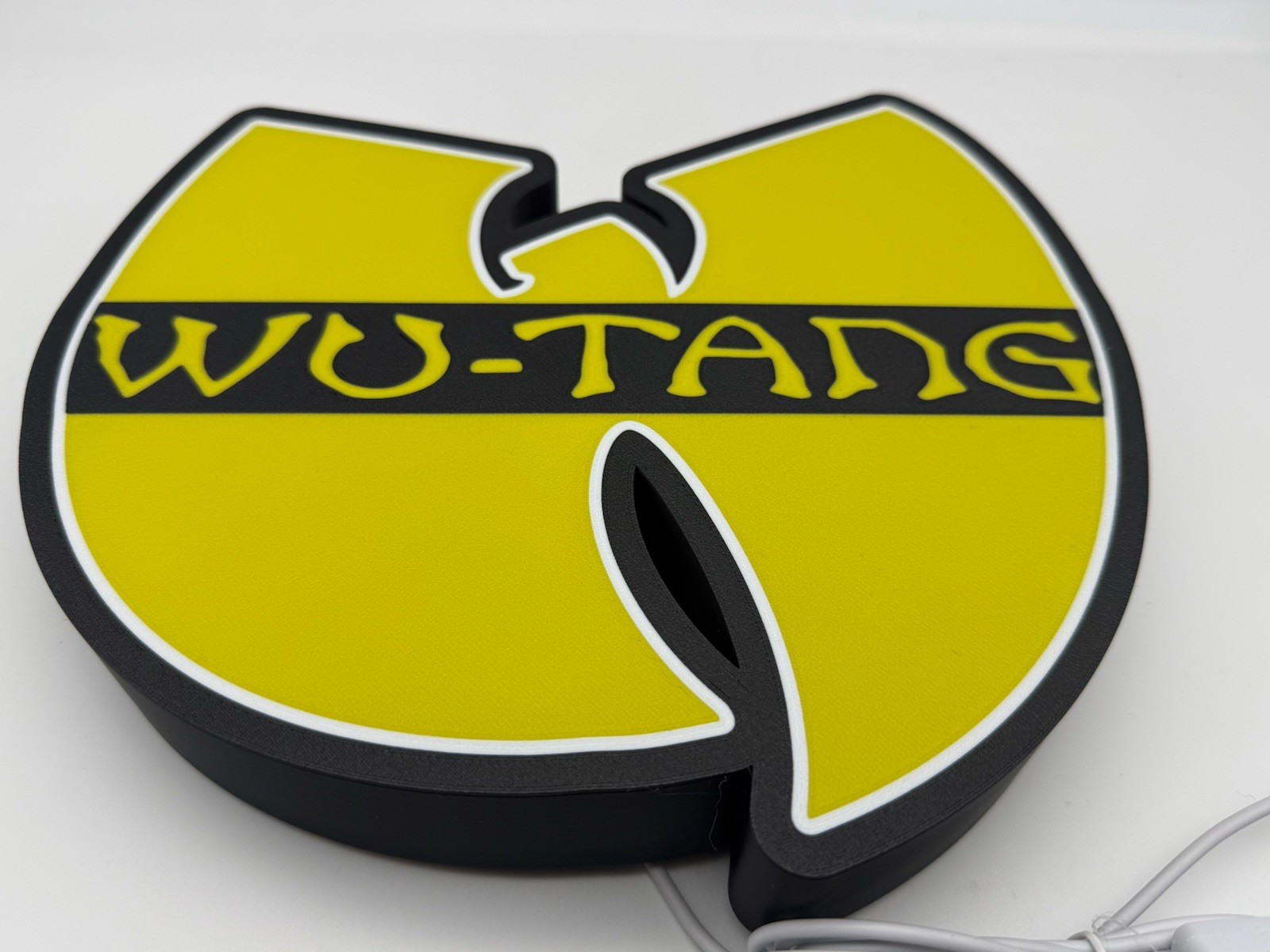 Light Up Wu-Tang Clan Led Light Up Decoration Sign Extra Large XL 9”-10” Wide