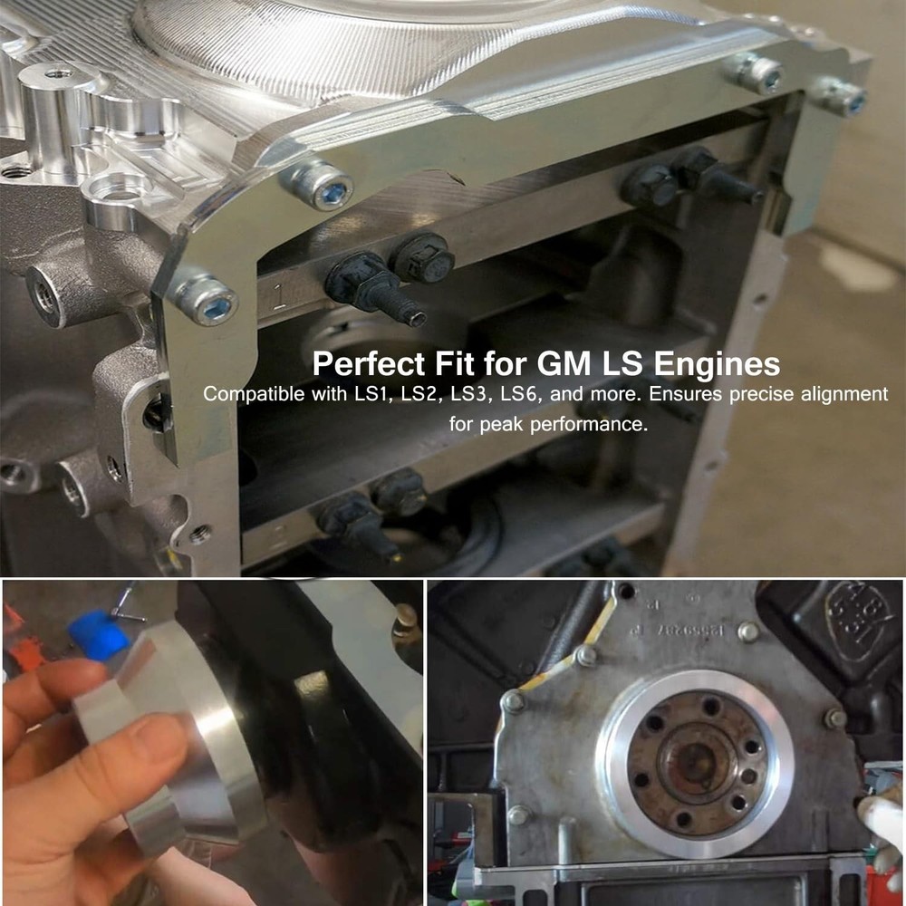 LS Rear Main Seal Alignment Tool,Front Cover Alignment Tools & Oil Pan Front ...