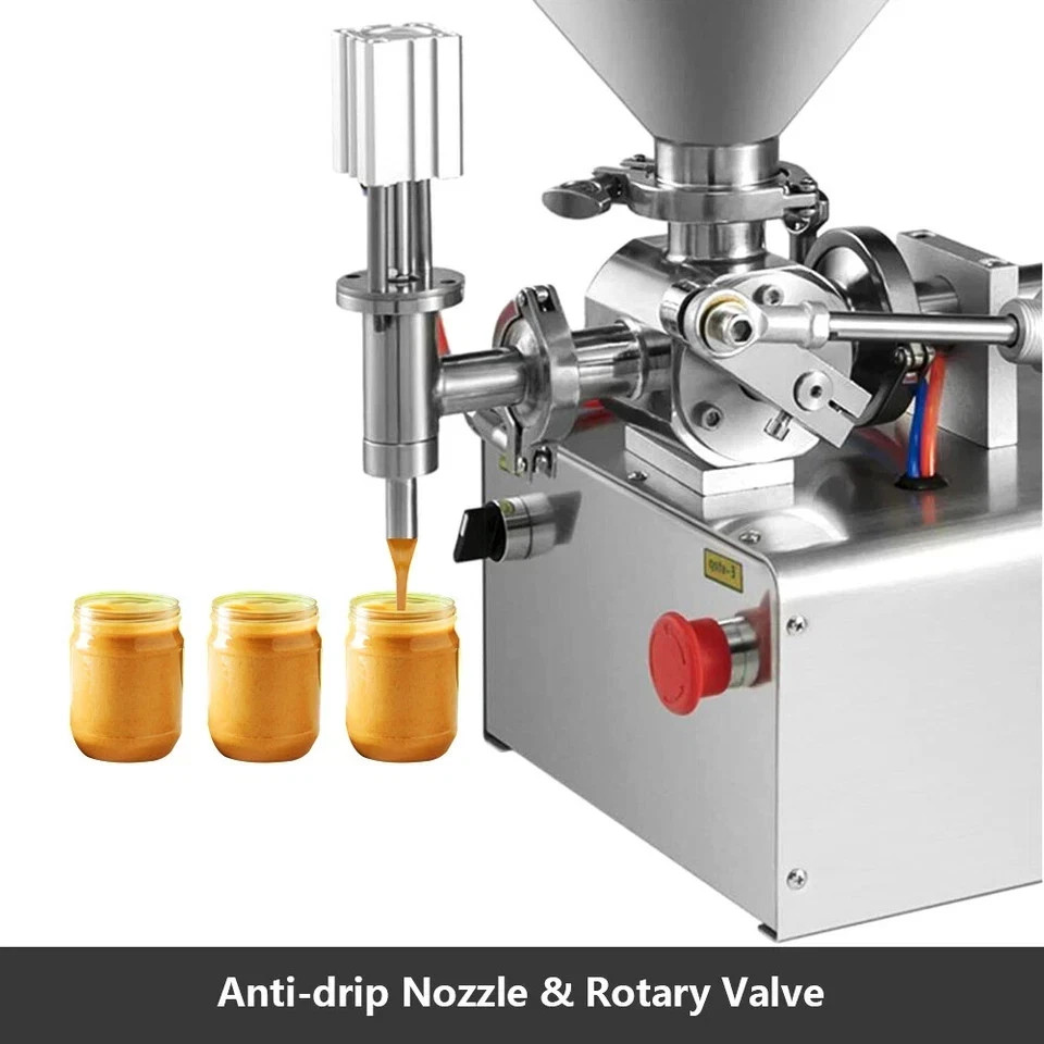 WSGT1000 40L Automatic Liquid Paste Filling/Packing Machine Capacity Pneumatic