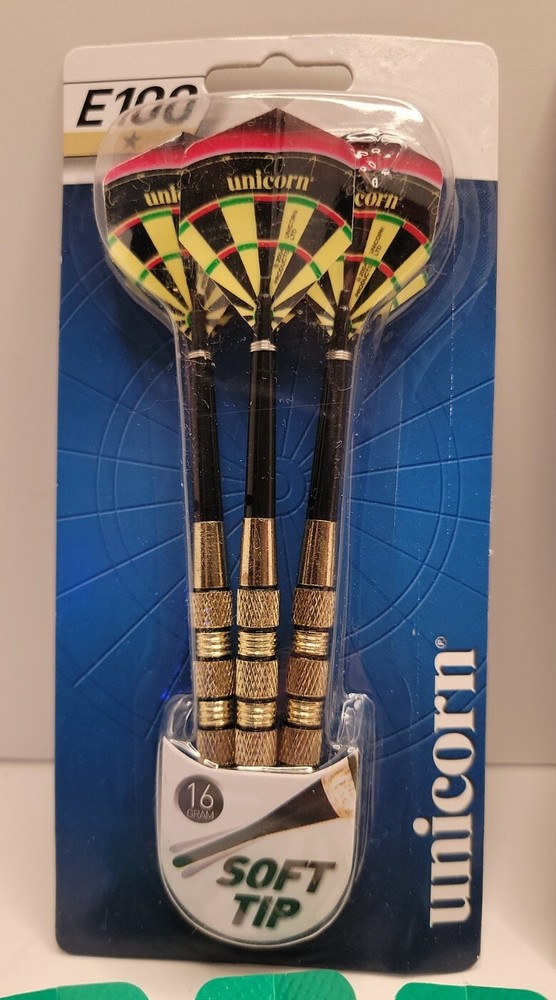 Unicorn E100 Soft Tip Darts, Halex Soft Tip Darts Lot.