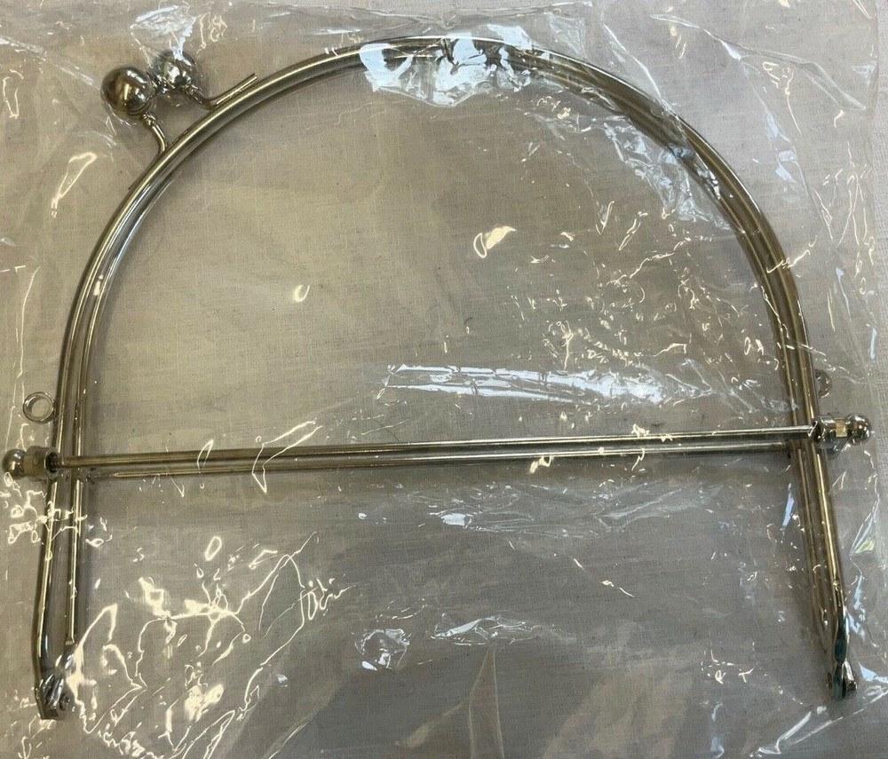 SILVER INTERCHANGEABLE BAG HANDLES ONLY