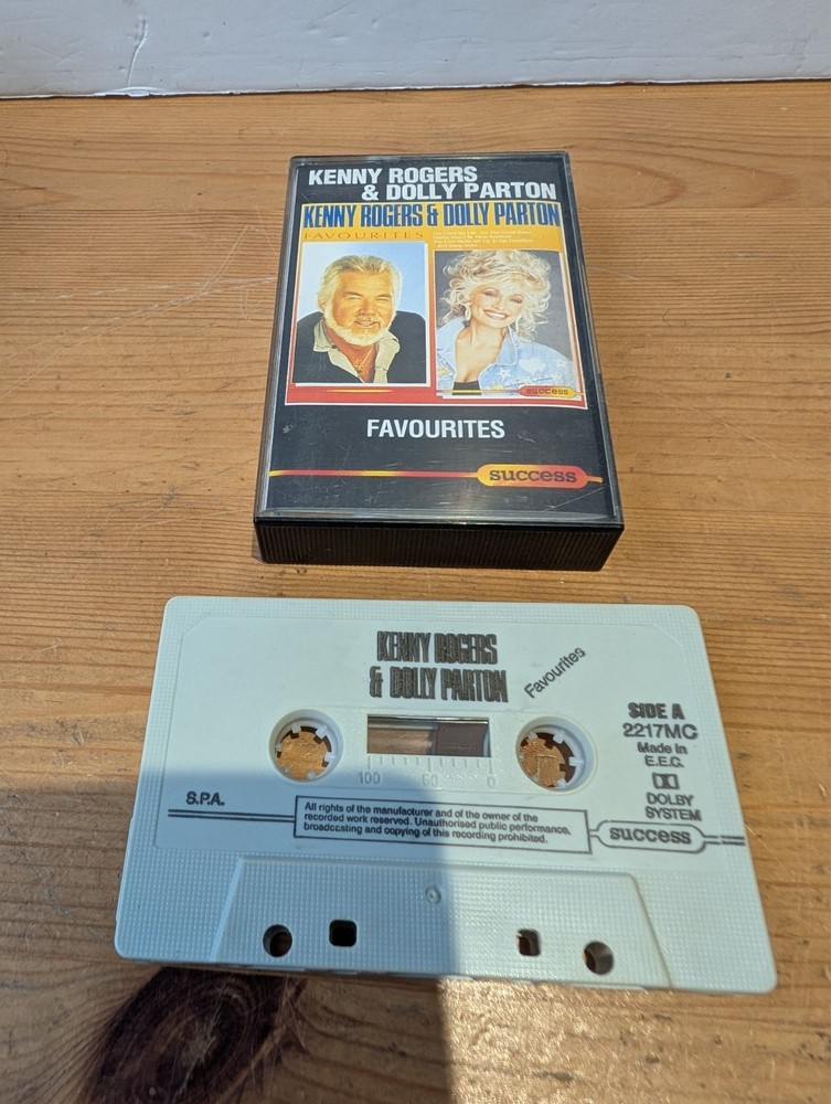 6 x Dolly Parton - Audio Cassette Tape Bundle