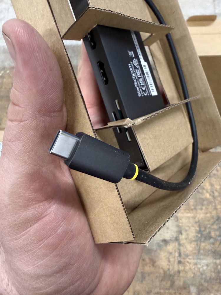 3X StarTech.com USB C Multiport Adapter Dual HDMI 4K