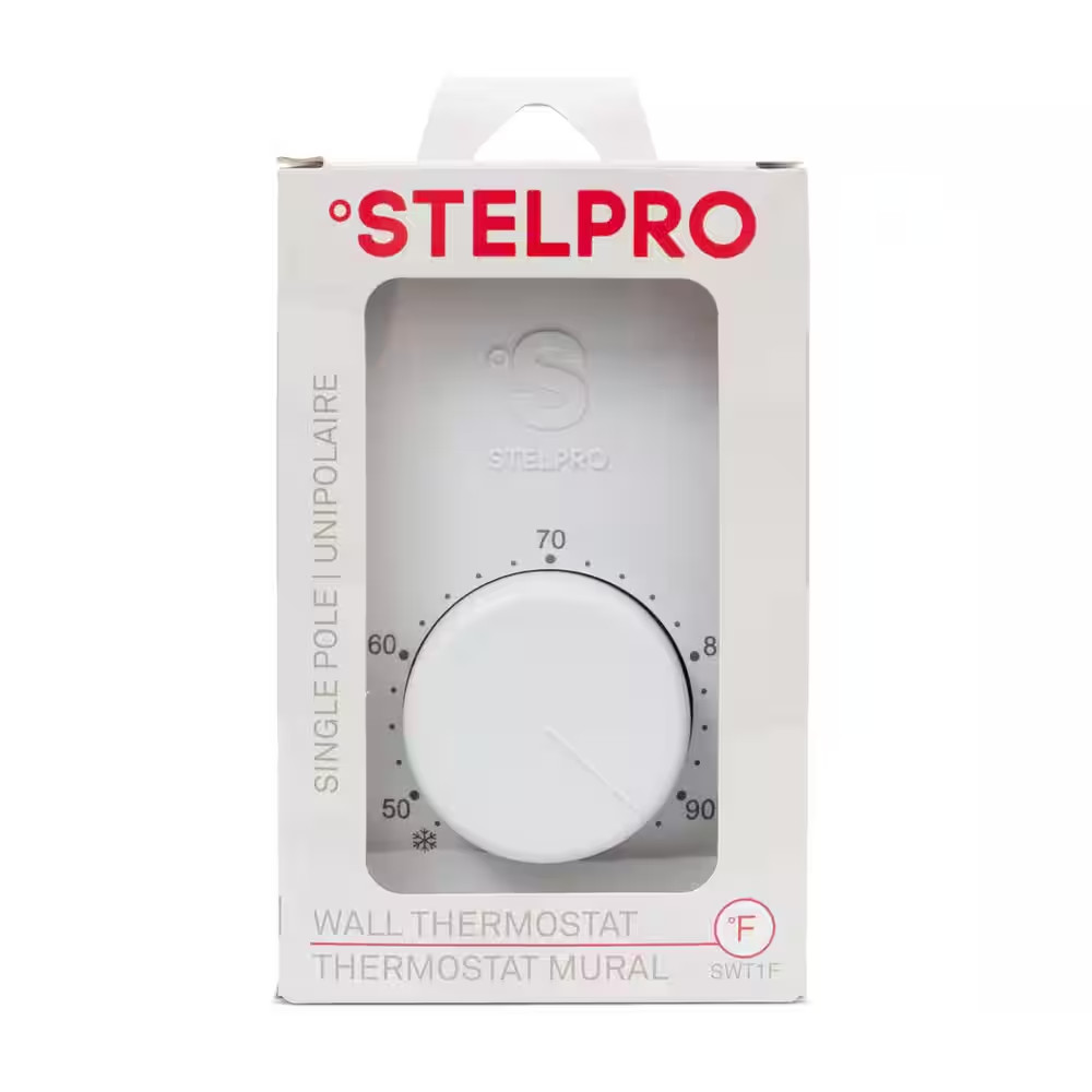 Single-Pole 22 Amp Line Voltage 120/240-Volt Mechanical Wall-Mount Non Programma