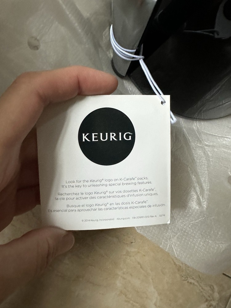 Keurig 2.0 REPLACEMENT Carafe NEW WITH TAGS