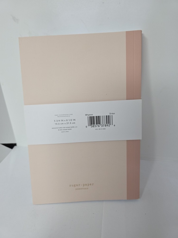 Sugar Paper THOUGHTS & PLANS 80 guide Pages (Mindiful Notebook) 2 Pk. B