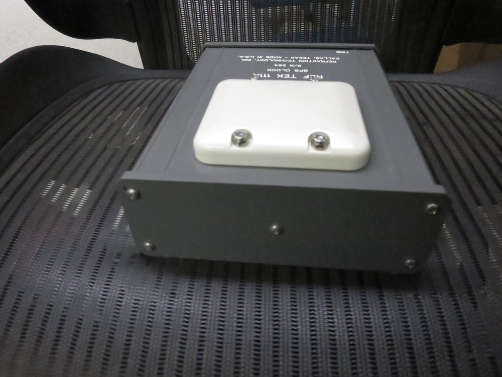 REF TEK 111A GPS CLOCK 8/N 364 REFRACTION TECHNOLOGY INC REFTEK
