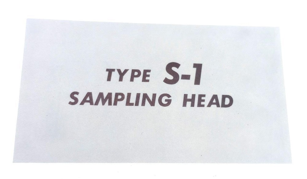 Tektronix Type S-1 Sampling Head Instruction Manual