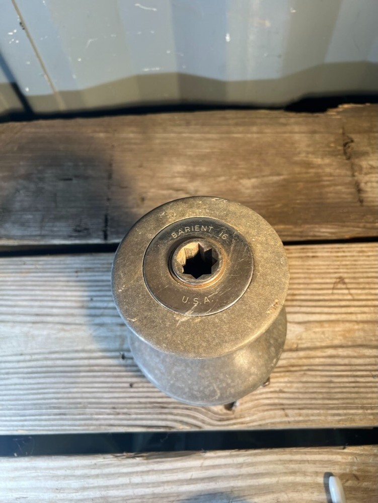 Barient 16 Single Speed Winch Made in USA