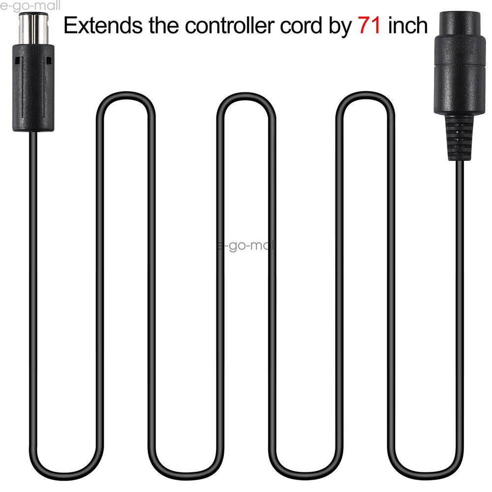 6FT /1.8m Extension Cables For Nintendo GameCube Wii Console Controller GC