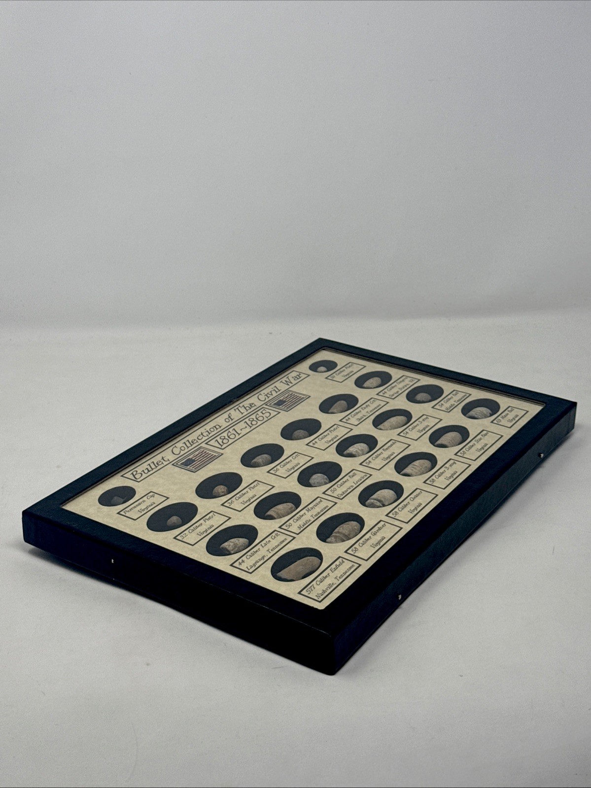 Authentic 20 Piece Civil War Relic Collection of The Civil War Display Set