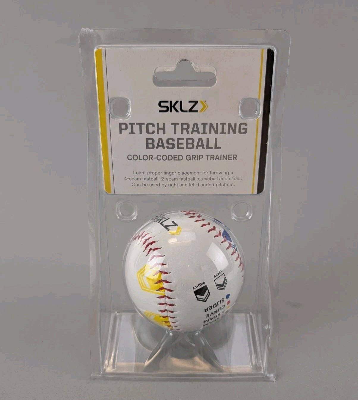 SKLZ Pitch Training Baseball Right Hand Throw Color Coded New