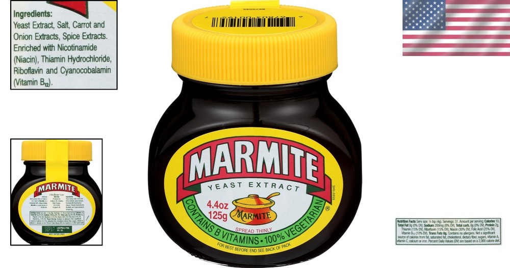 Sumptuous Yeast Extract Flavored Spread 4.4oz – A British Breakfast Tradition