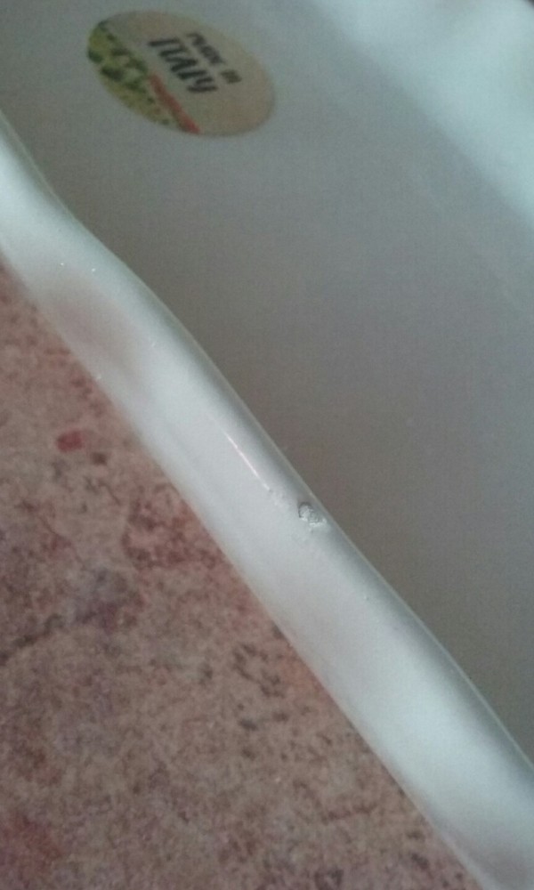 Maioliche Jessica Rectangular Small Serving Tray Made In Italy Classic White