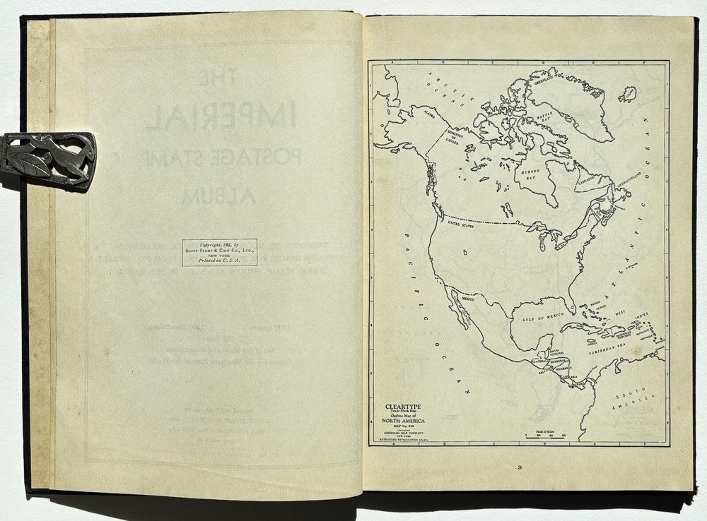 The Imperial Postage Stamp Album, Scott Stamp Co. 1931