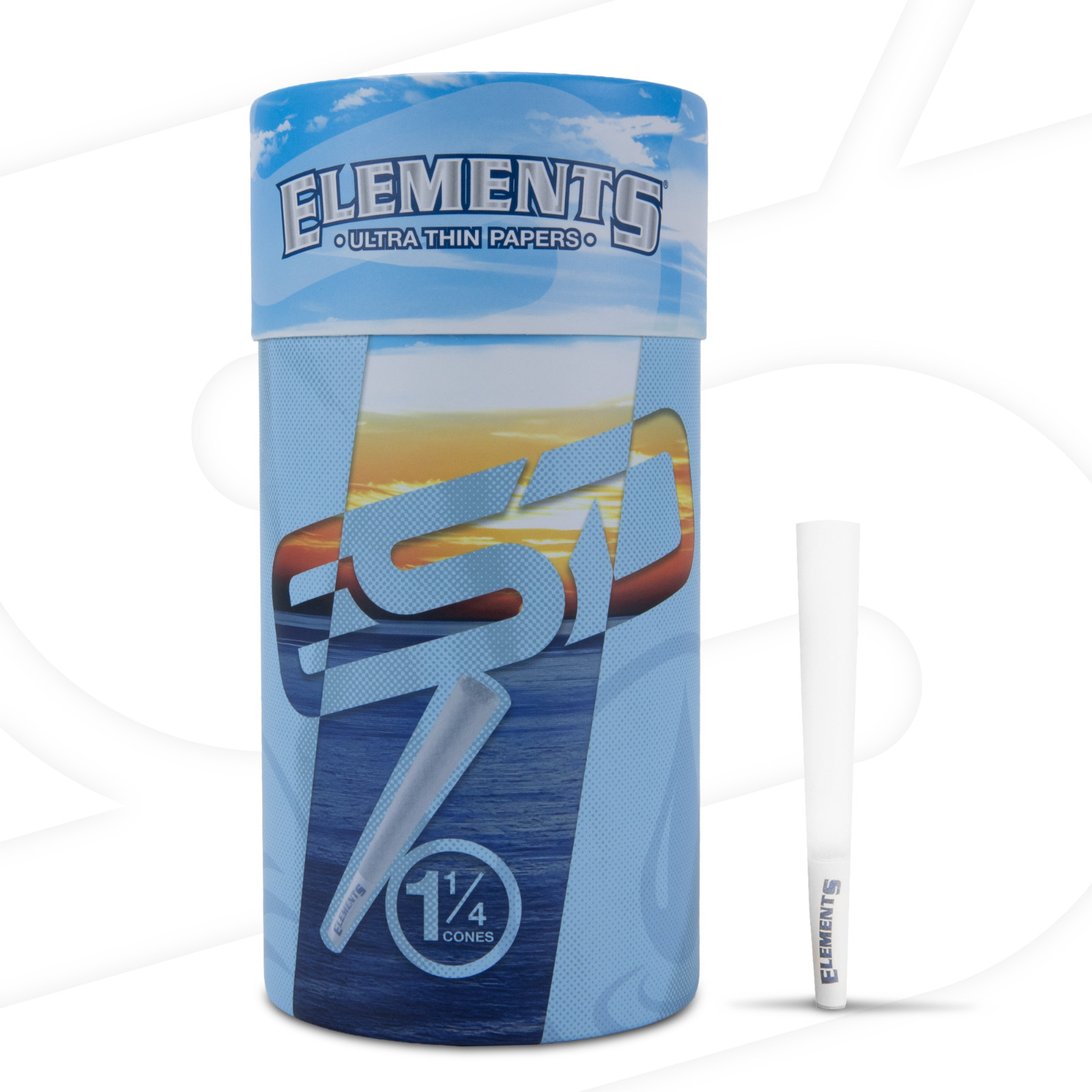 Elements Cones 1 1/4 Pre-Rolled | 100 Pack