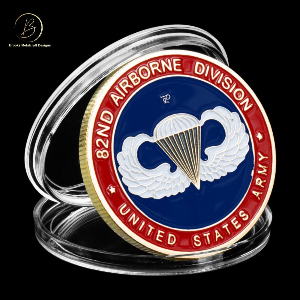 Army 82nd Airborne Challenge Coin