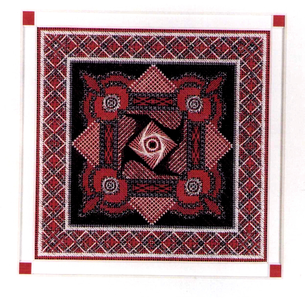 Vintage Fox Valley Patch Jean Hilton Needlepoint Pattern RARE!