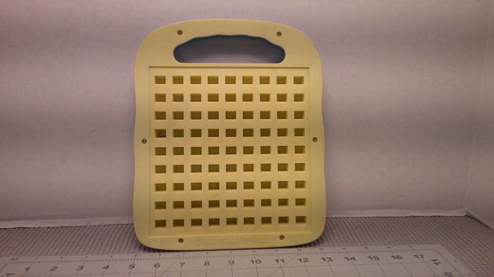 Push-n-Learn Multiplication Machine, an educational toy designed to help child