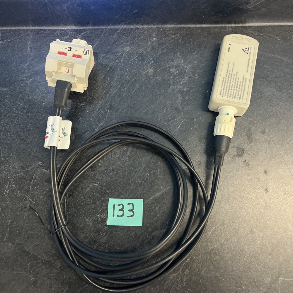 HP M1750A Codemaster XL Pacing/Electrode Cable and M1781A 50 Ohm Test Load
