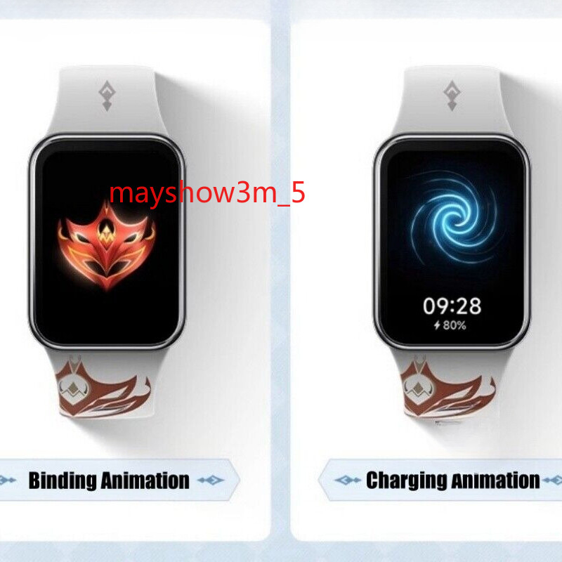 US Xiaomi Bracelet 8Pro Genshin Impact Customized Version Intelligent Waterproof