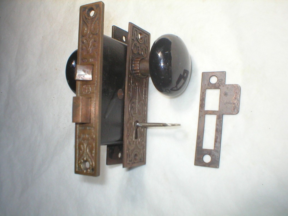 Antique Victorian Era Door Hardware