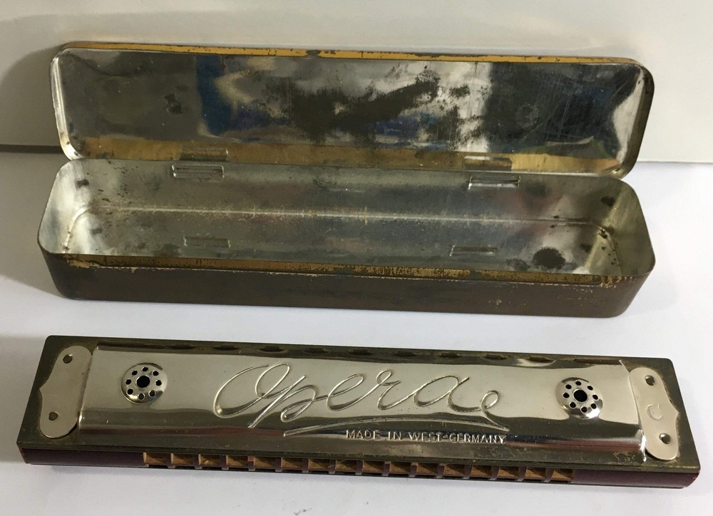 Vintage Harmonicas - Silvertone - Opera - 3 Different - Original Boxes (1001236)