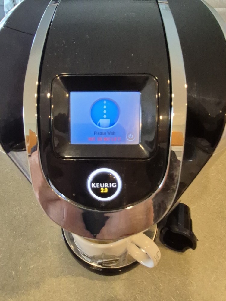 Keurig 2.0 K400 coffee brewing system Pod Single Cup Digital Screen