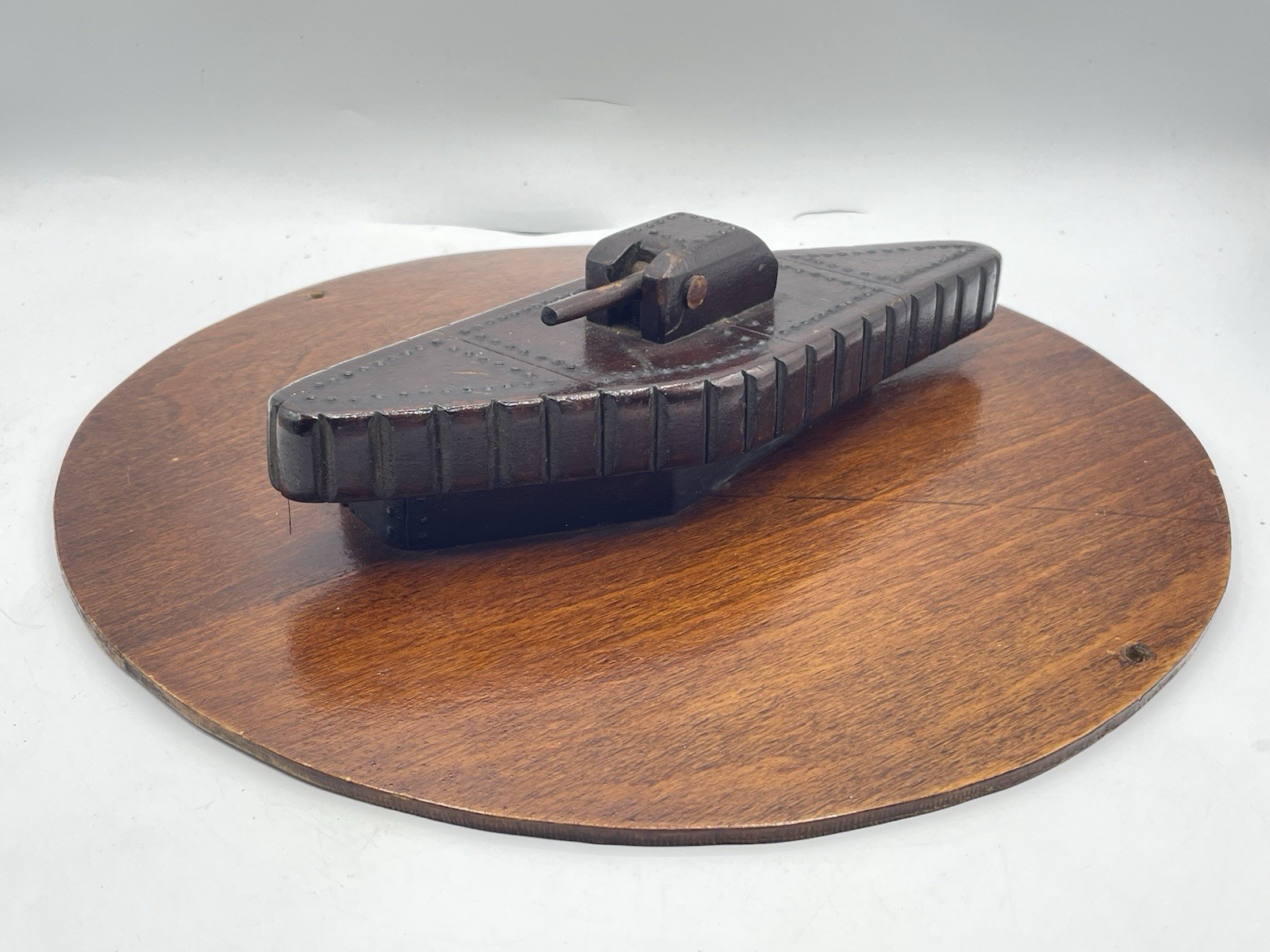 WW1 Period British Heavy Tank Mark 1 Scratch Build Wall Hanger