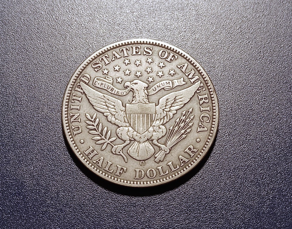 Choice VF 1908-O Barber Half Dollar