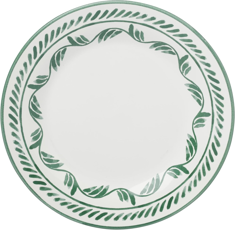 Dinnerware Set, Solear Green 12-Piece Set, Service for 4, Stoneware Material, Di