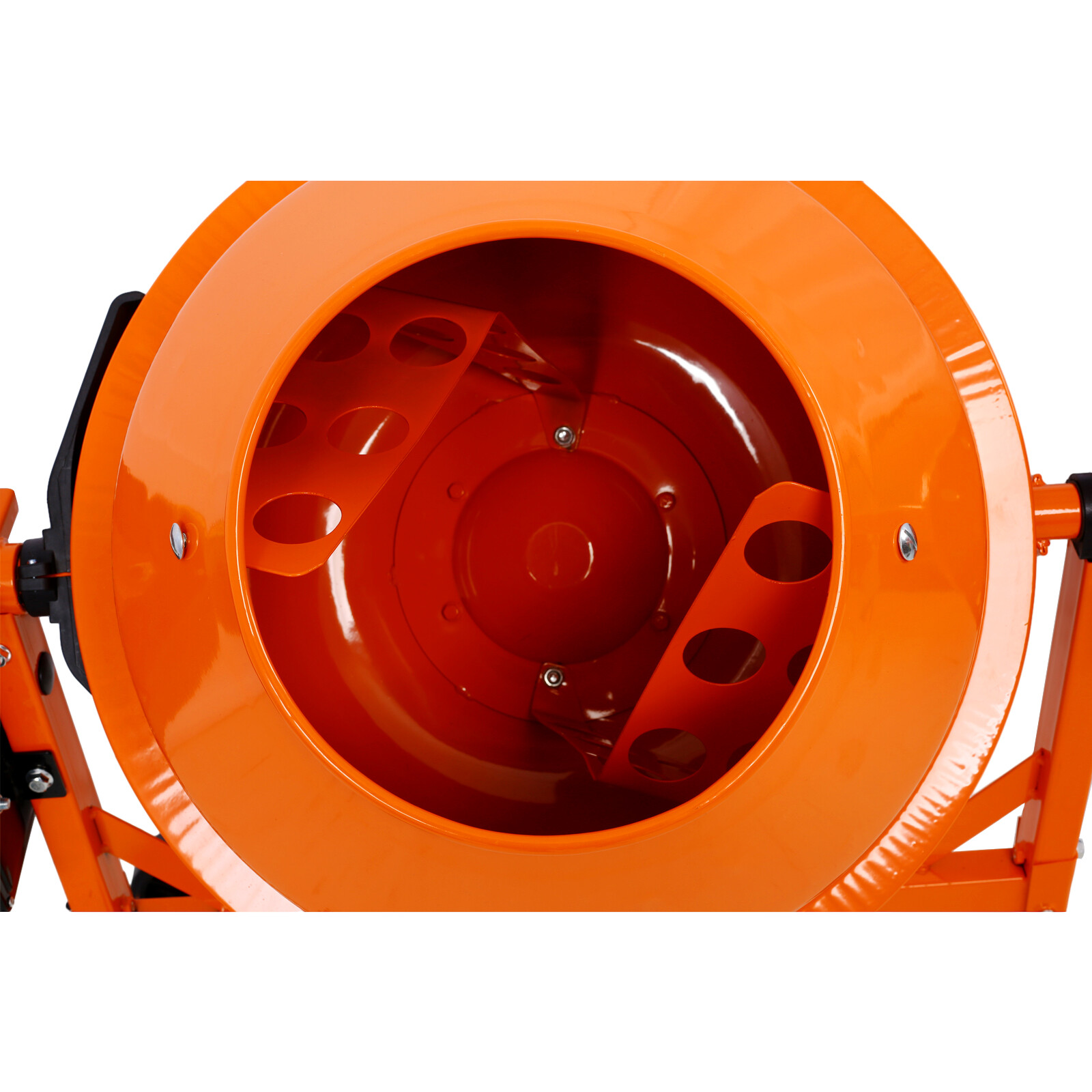 Portable Cement Mixer 3 Cu. Ft Electric Concrete Mixer Machine Mortar Stone Mix