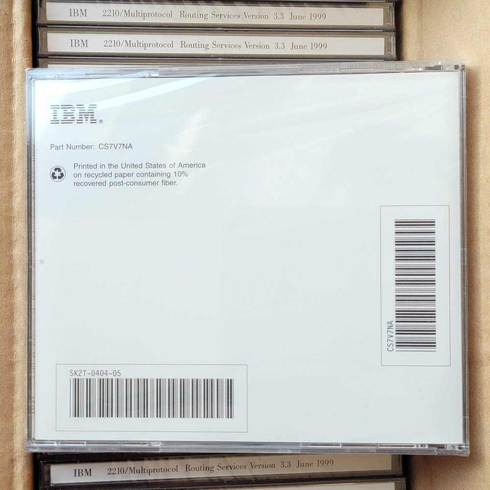 IBM 2210 MULTIPROTOCOL ROUTING SERVICES V3.3 CD-ROM Config Software DIALS Client
