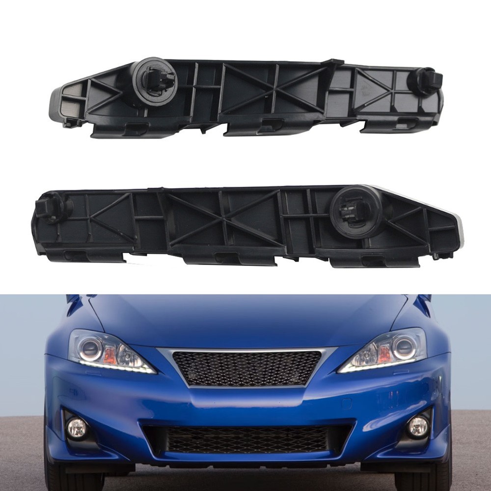 2x Front Bumper Bracket Holder Bracket Support For Lexus IS250 IS350 2006-2015