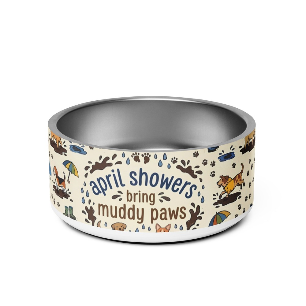 Pet bowl dog cat April
