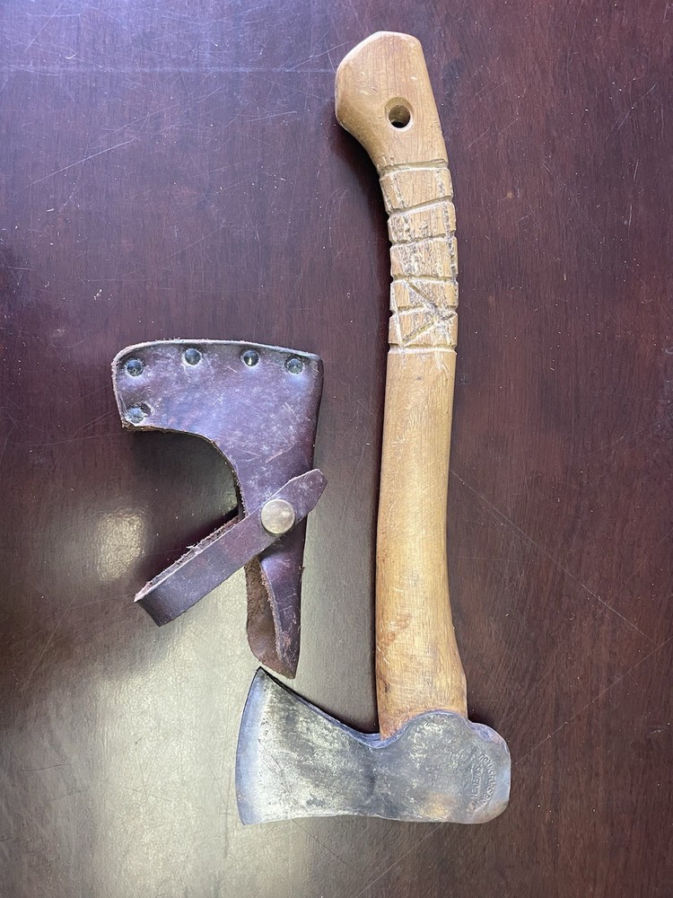 gransfors bruks AB axe with sheath