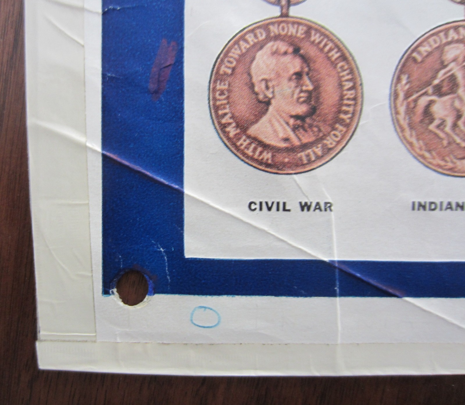 Original WW2 Poster Insignia Decorations Medals US Army Navy Marines Coast Guard