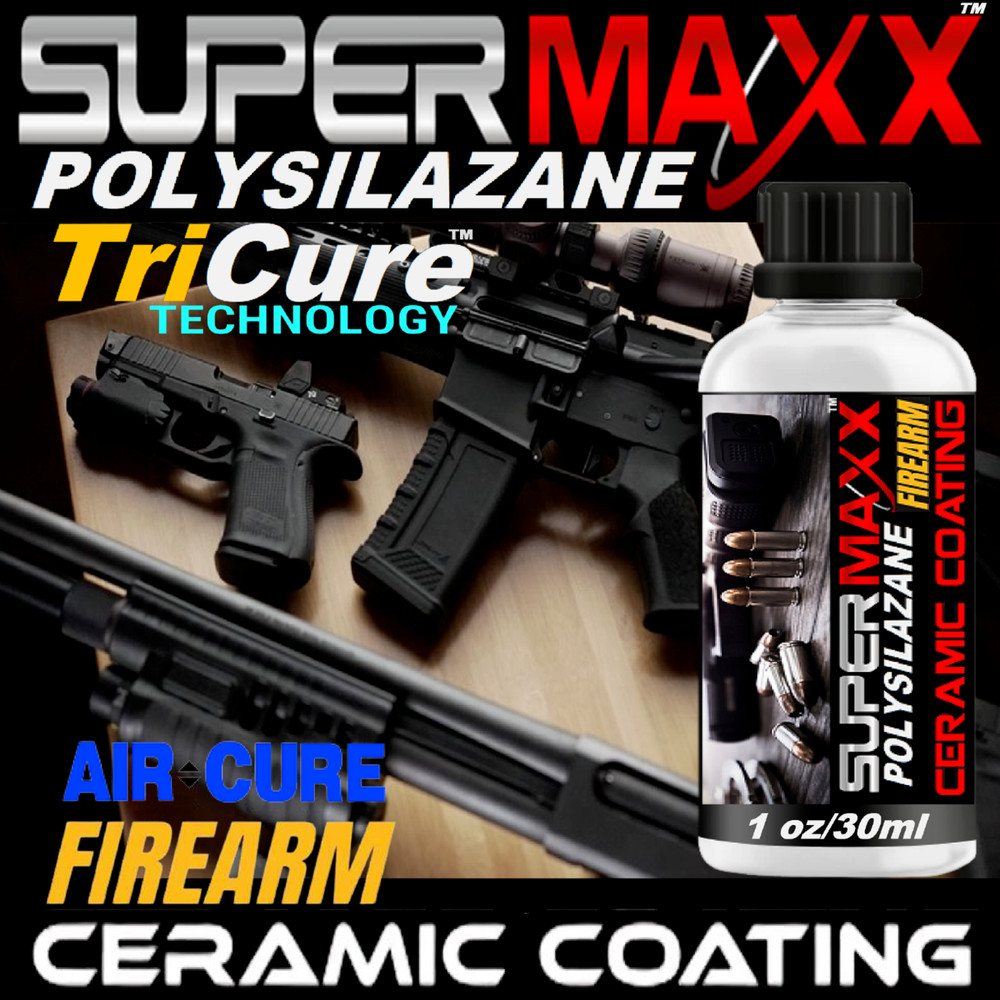 CERAMIC GUN COATING TRICURE POLYSILAZANE ADVANCED FIREARM CERAMIC PROTECTION