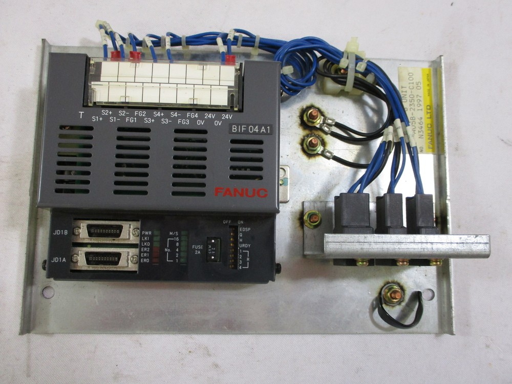 FANUC BIF04A1 I/O INTERFACE MODULE A03B-0808-C001 MODEL B