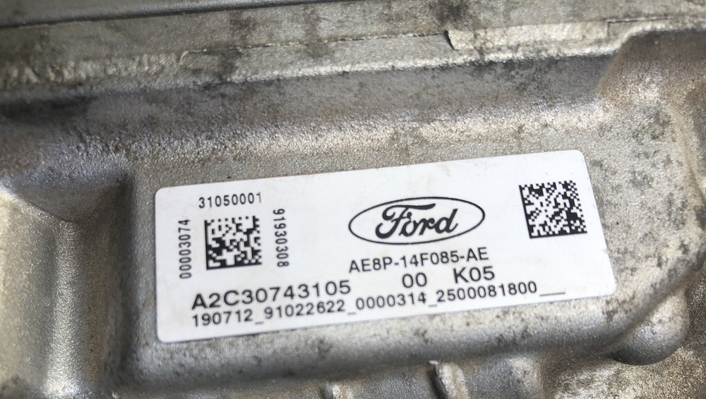 2013 Ford Focus Titanium 2.0L Transmission Control Module ALSi9Cu3(Fe)(Zn)