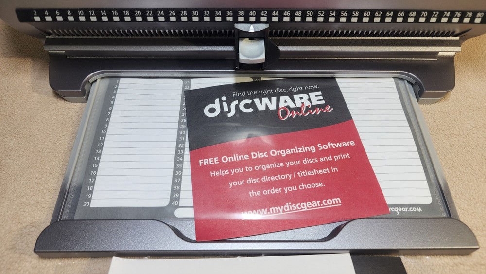 DiscGear Selector 80S Disc Retrieval System Silver