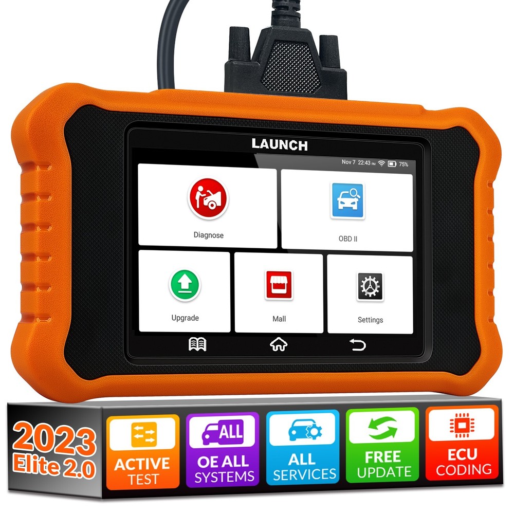 LAUNCH X431 Creader Elite V2.0 for BMW Car Diagnostic Tool Scanner Bidirectional