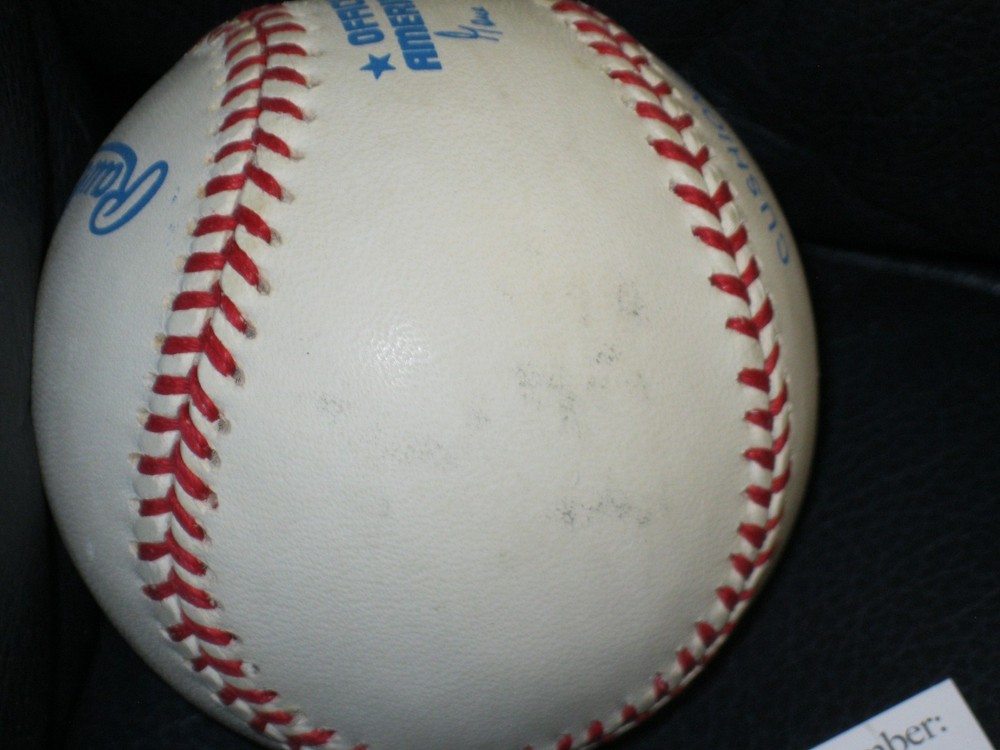 Jerry Coleman Autographed Baseball JSA Certified