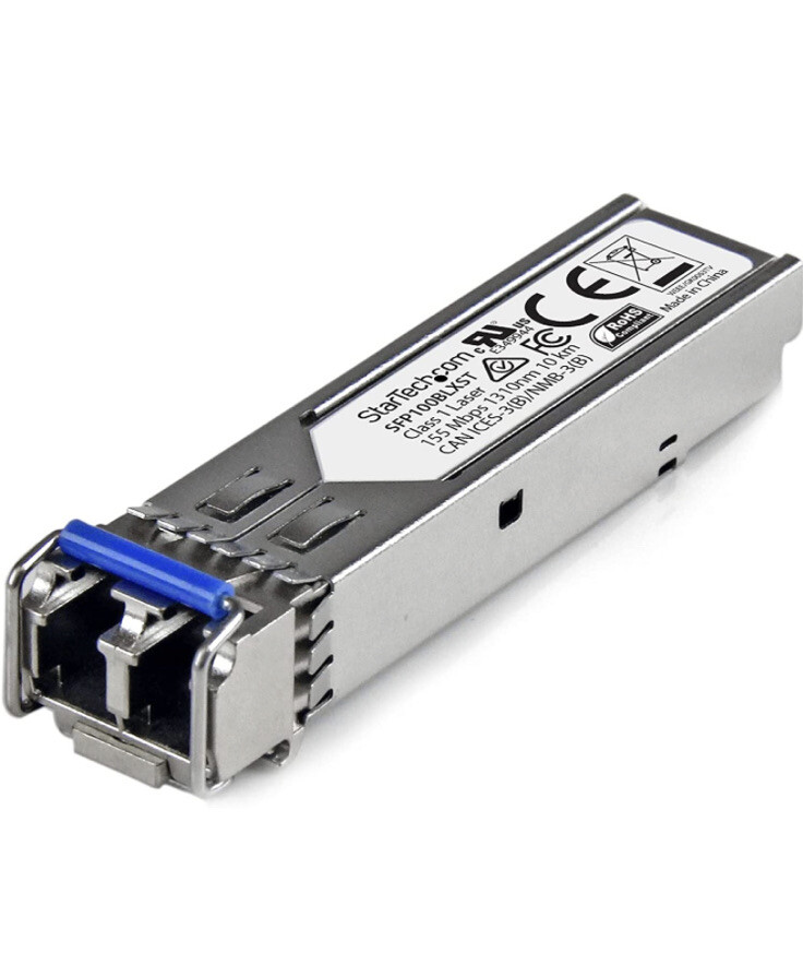 StarTech.com MSA Uncoded Compatible SFP Module - 100BASE-LX - 100MbE Single