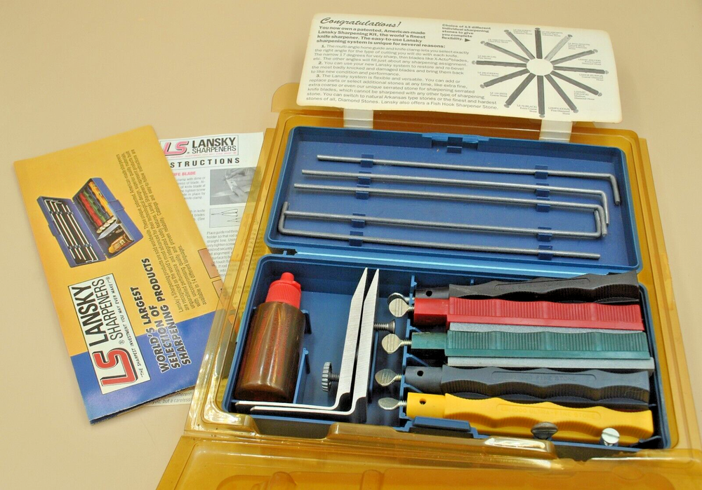 Lansky Sharpeners Deluxe Knife Sharpening System