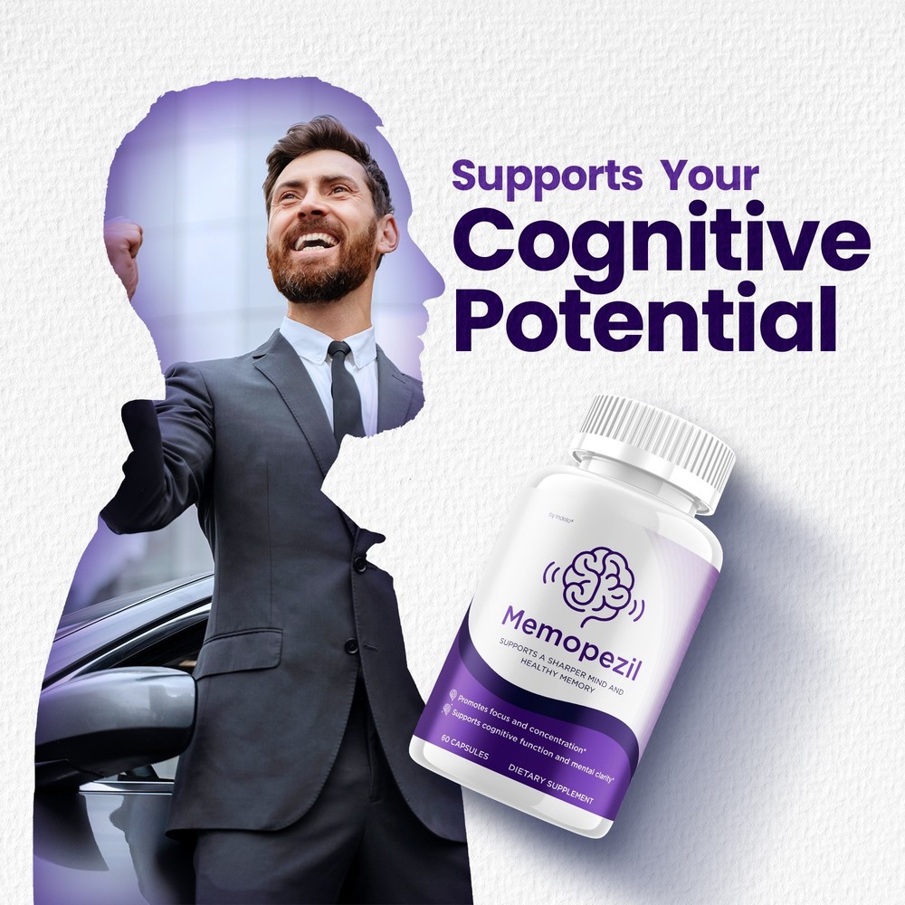 (2 Pack) Memopezil Capsules – Memopezil Natural Blend Memory Focus Support