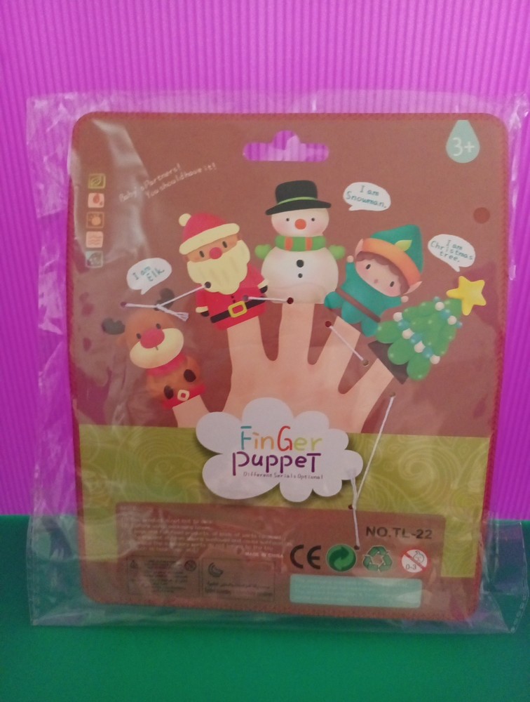 Finger Puppet - 12 Piece Assortment 2'' Christmas