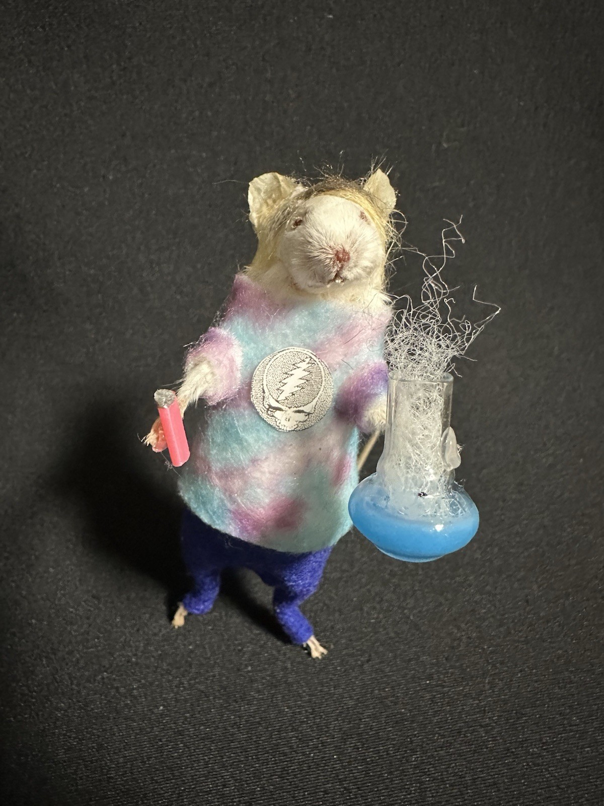 Taxidermy Mouse Stoner Hippie Mouse Oddities Curiosities Taxidermy Art
