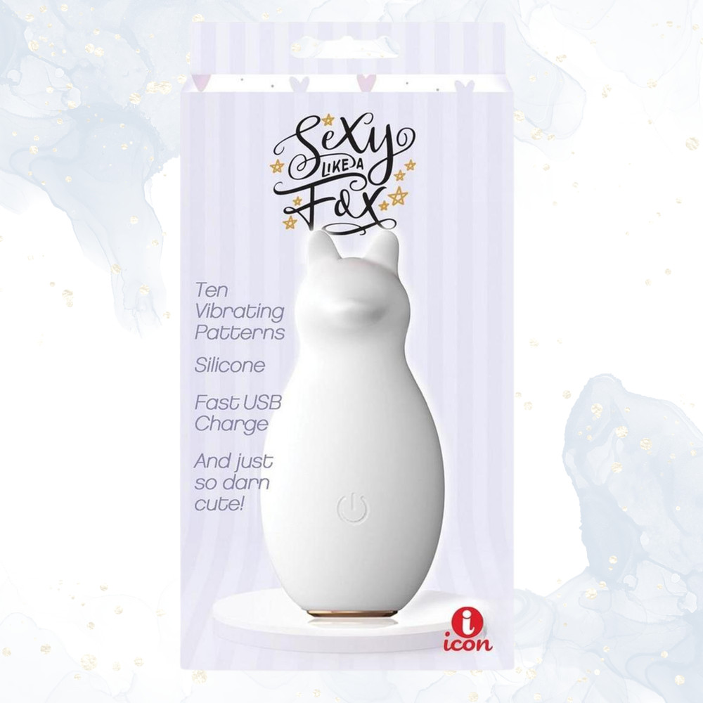 Rechargeable Powerful Vibrating Stimulator Fox Shaped Vibrator Orgasm Teaser