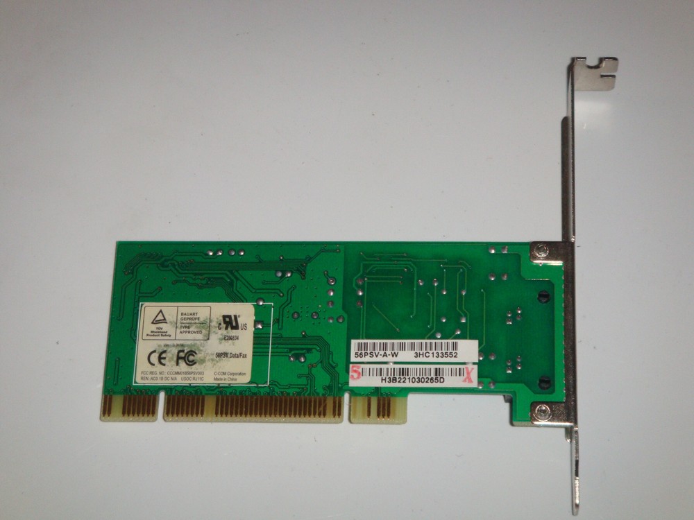 Dell Pull SmartLink 56K V.92 PCI Internal Data Fax Modem Model 56PSV-A-W